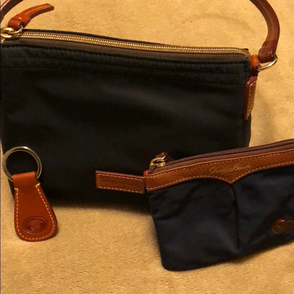 Dooney & Bourke bag card /coin case & keychain